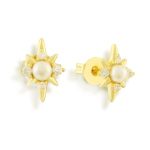 Midnight Pearl Earrings