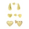 Drip Stud Bundle: 3 Piece Earring Bundle